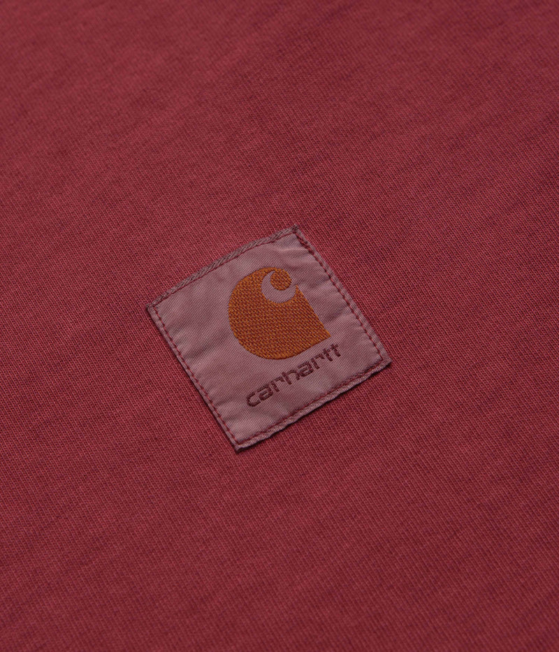 Carhartt Vista Long Sleeve T-Shirt in Scarlet