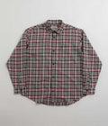 Carhartt Yuma Shirt Twill Flannel Shirt in Grey Heather