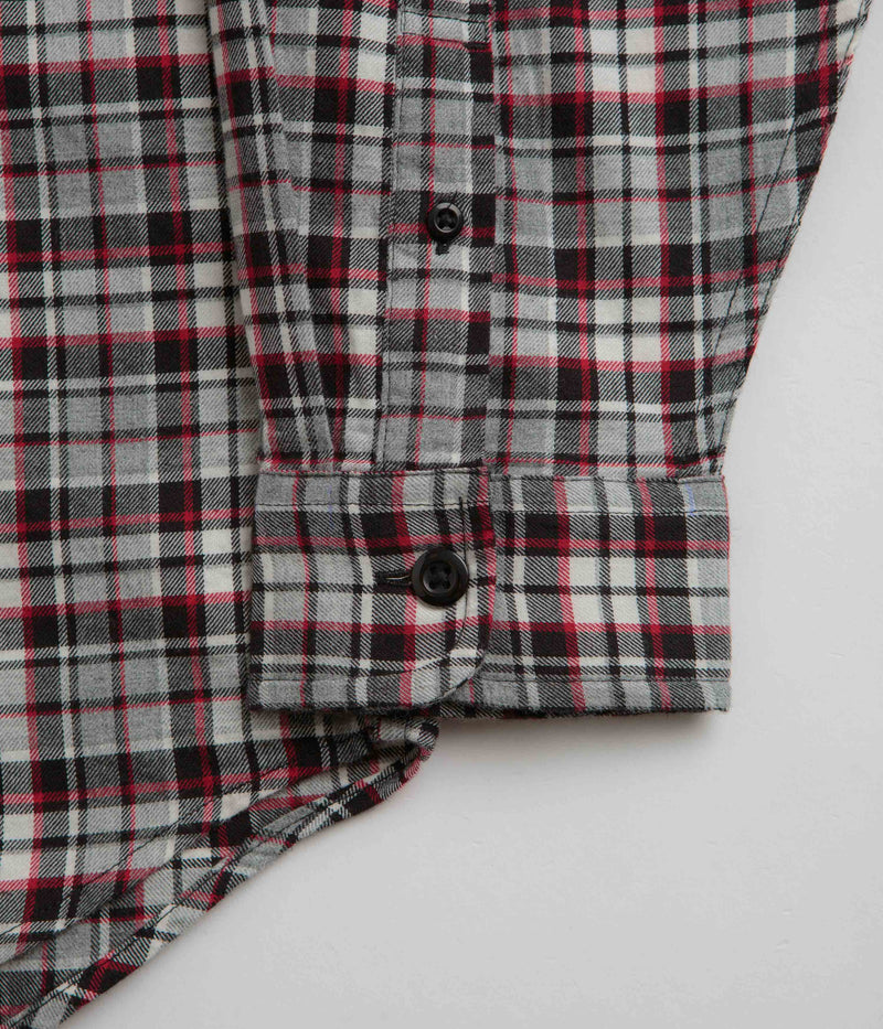 Carhartt Yuma Shirt Twill Flannel Shirt in Grey Heather