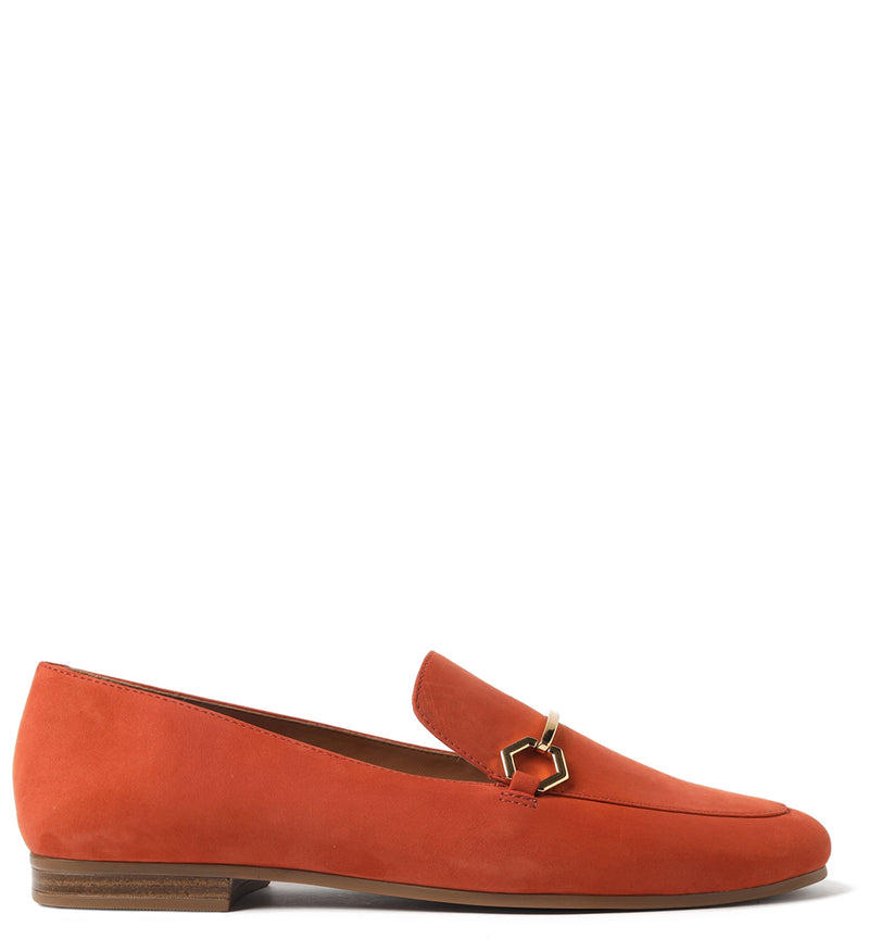 Carlotta Nubuck Flat Loafers FALL 21
