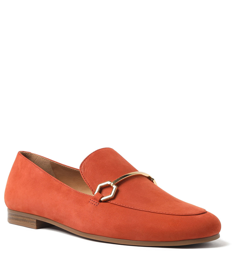 Carlotta Nubuck Flat Loafers FALL 21