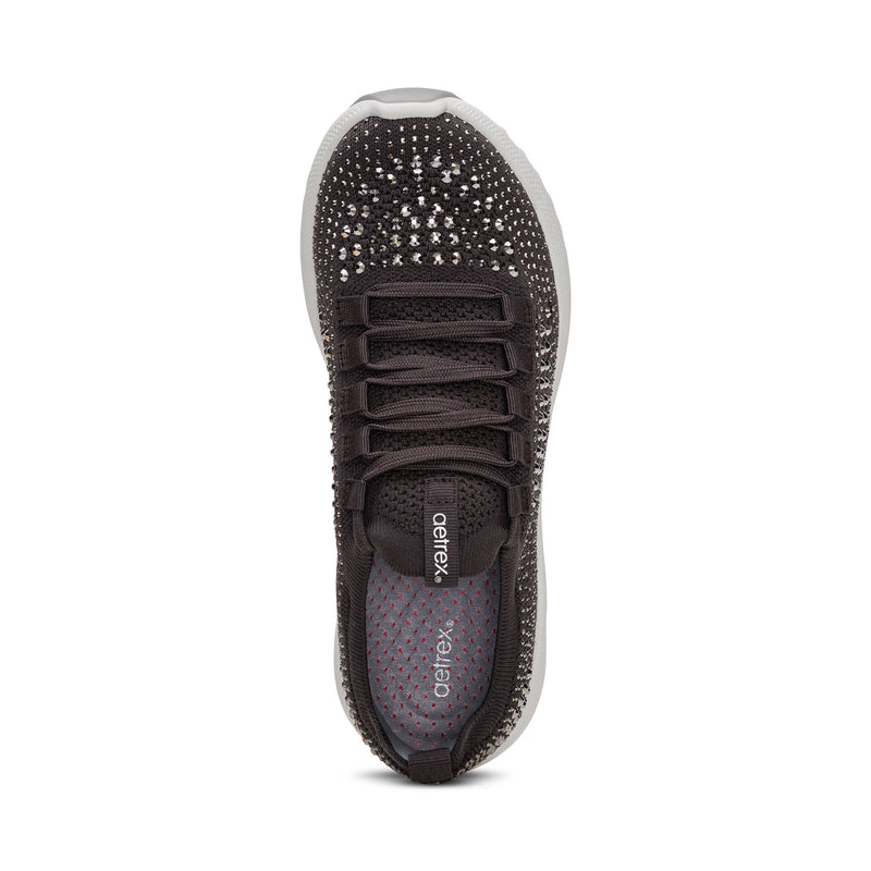 Carly Arch Support Sneakers #color_pewter-sparkle