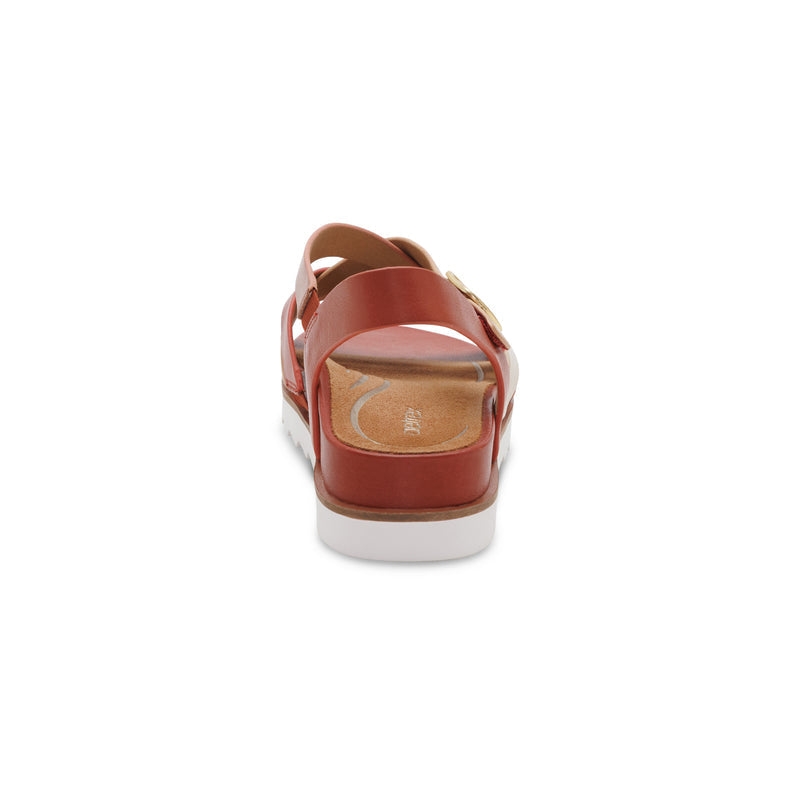 Carmen Cross Band Adjustable Sandal #color_terracotta multi