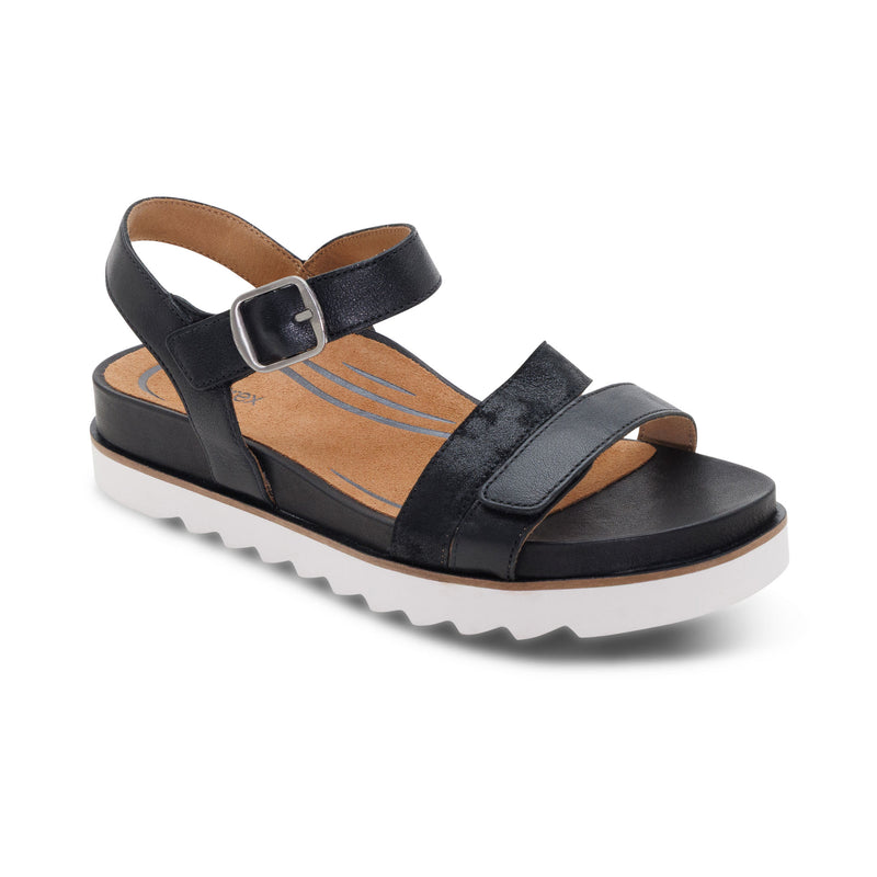 Cass Arch Support Sandal #color_black