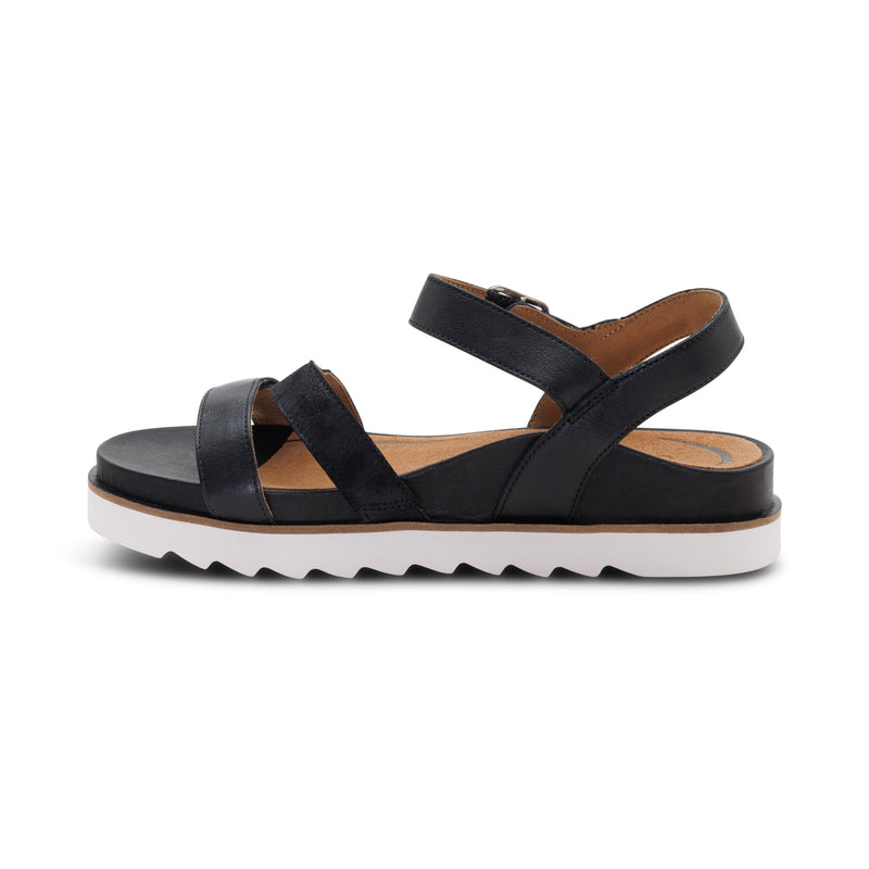 Cass Arch Support Sandal #color_black