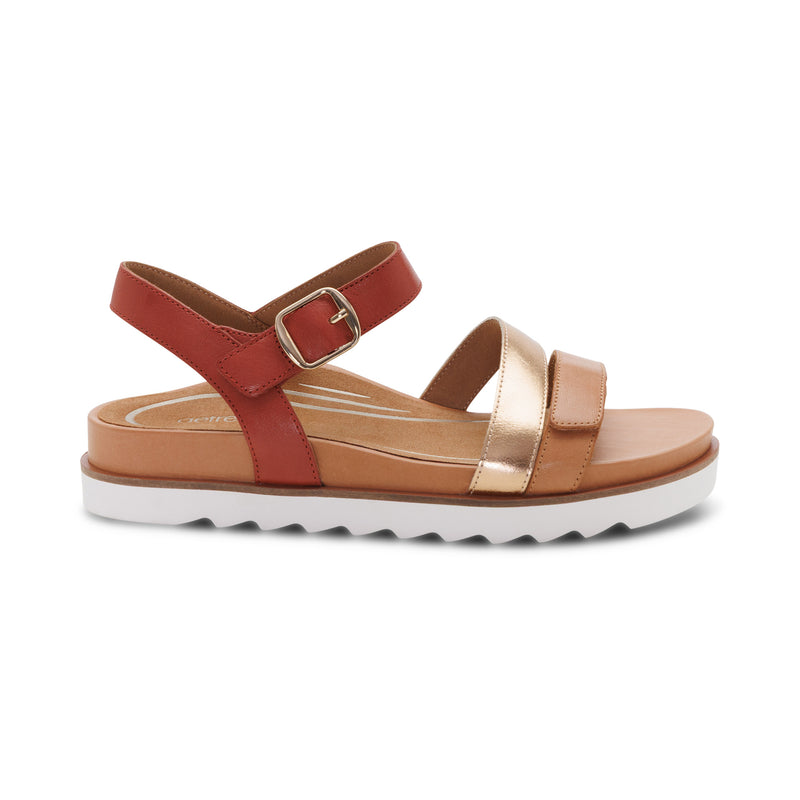 Cass Arch Support Sandal #color_terracotta multi