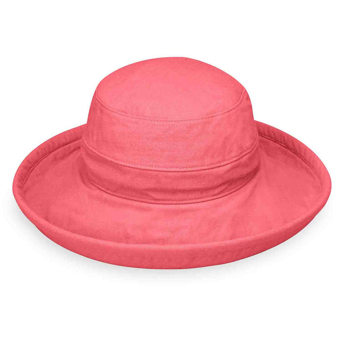 Casual Traveler by Wallaroo Hats Kettle Brim Hat Wallaroo Hats CAST-CO Coral Cotton