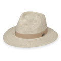 Charlie Fedora by Wallaroo Hat Company Safari Hat Wallaroo Hats CHA-IT Ivory / Taupe M/L (58 cm)