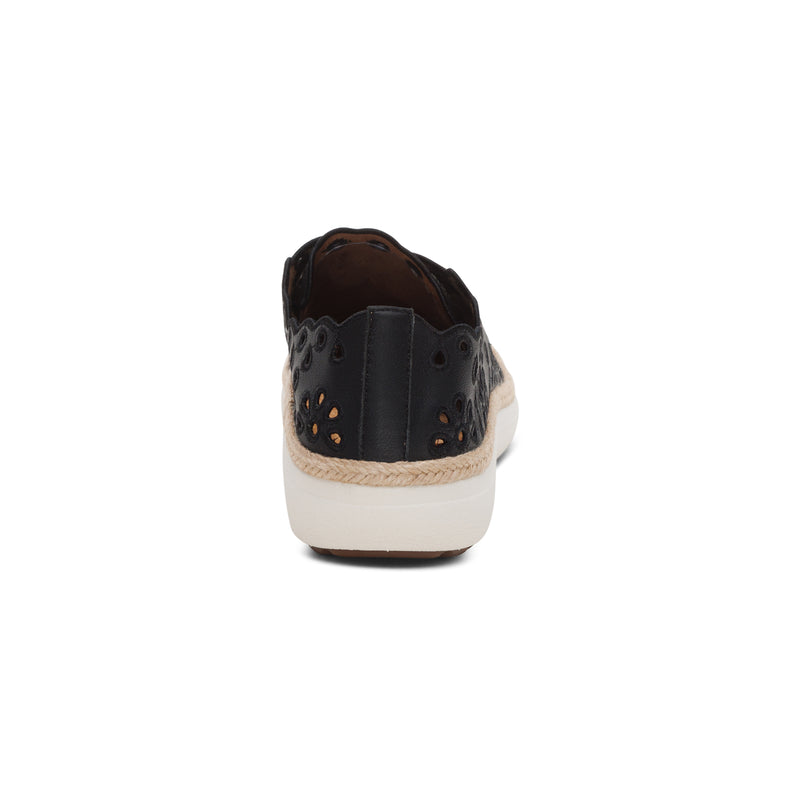Charlotte Lace Up Sneaker #color_black