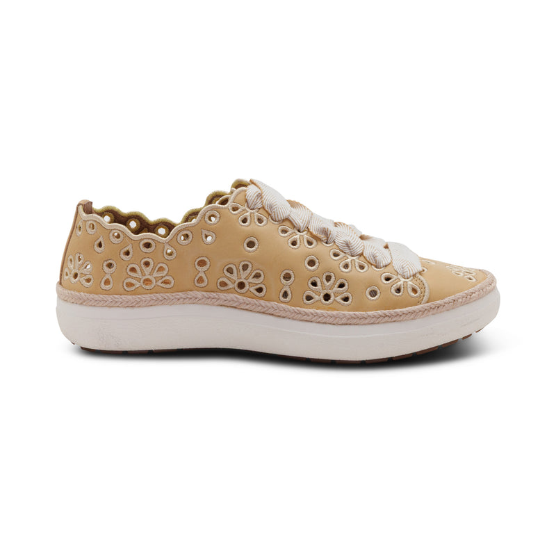 Charlotte Lace-Up Sneaker #color_butter
