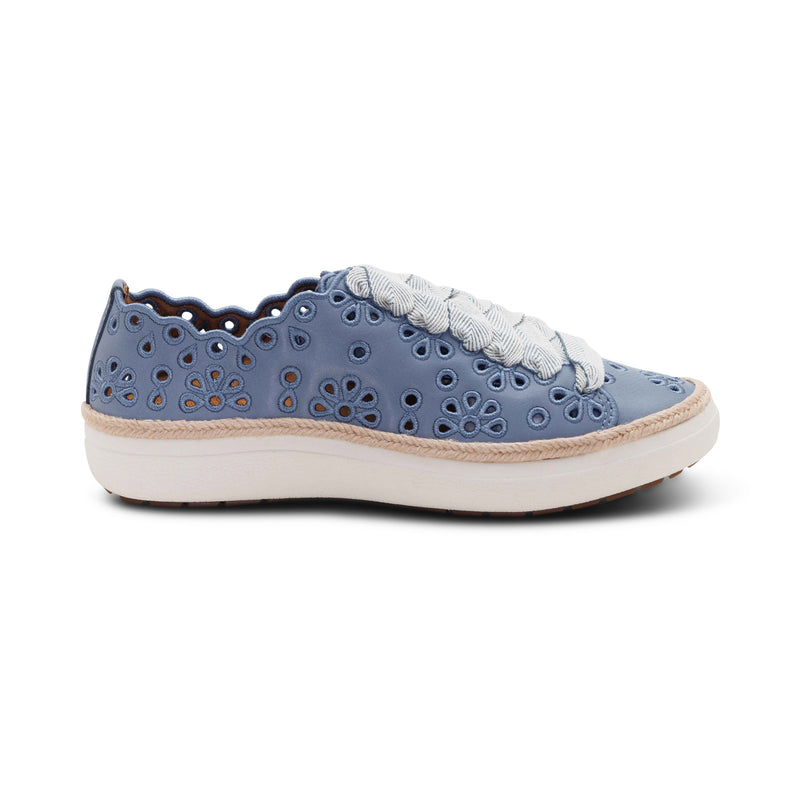 Charlotte Lace-Up Sneaker #color_hazy blue