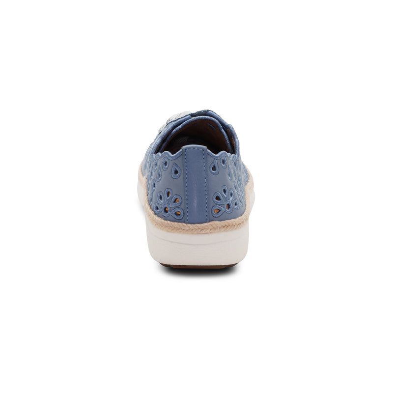 Charlotte Lace-Up Sneaker #color_hazy blue