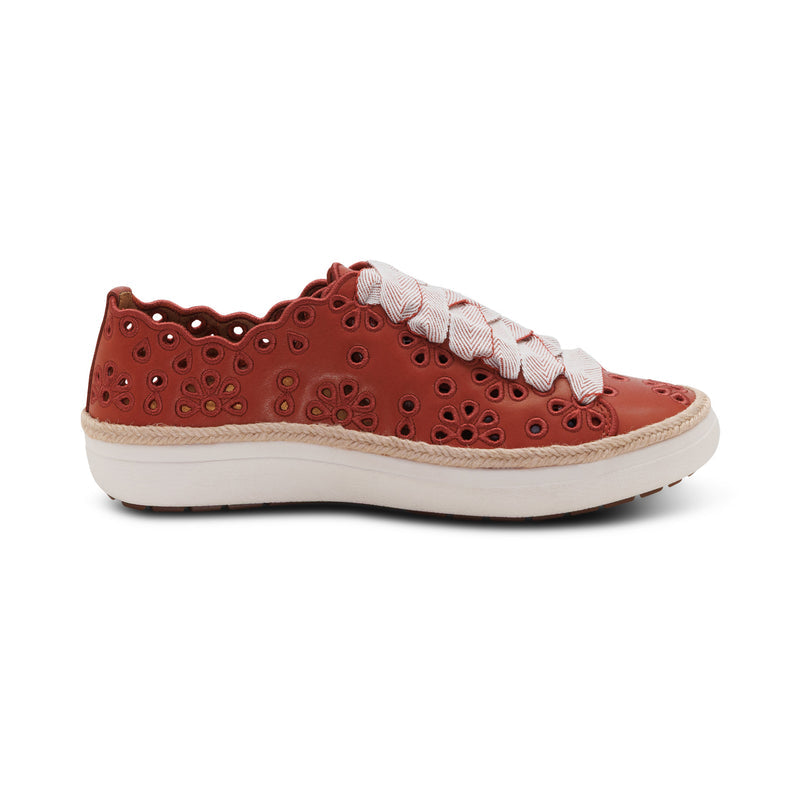 Charlotte Lace-Up Sneaker #color_terracotta