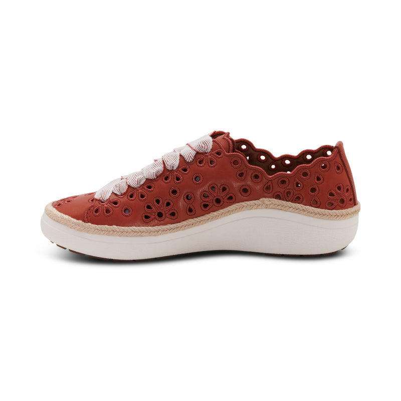 Charlotte Lace-Up Sneaker #color_terracotta