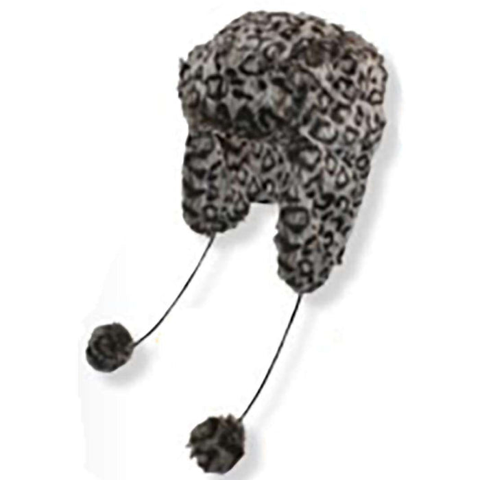 Cheetah Faux Fur Trapper Hat by JSA Trapper Hat Jeanne Simmons Accessories js4881 Cheetah