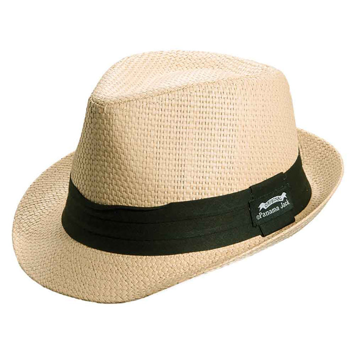 Chinook Matte Toyo Fedora Hat - Panama Jack Hats Fedora Hat Panama Jack Hats PJ86-SND2 Sand Medium