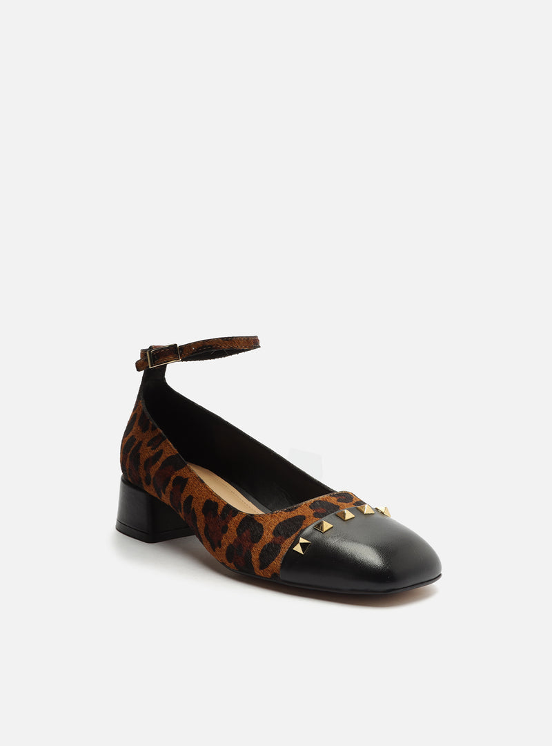 Chloe Leather Block Pump Pumps FALL 23