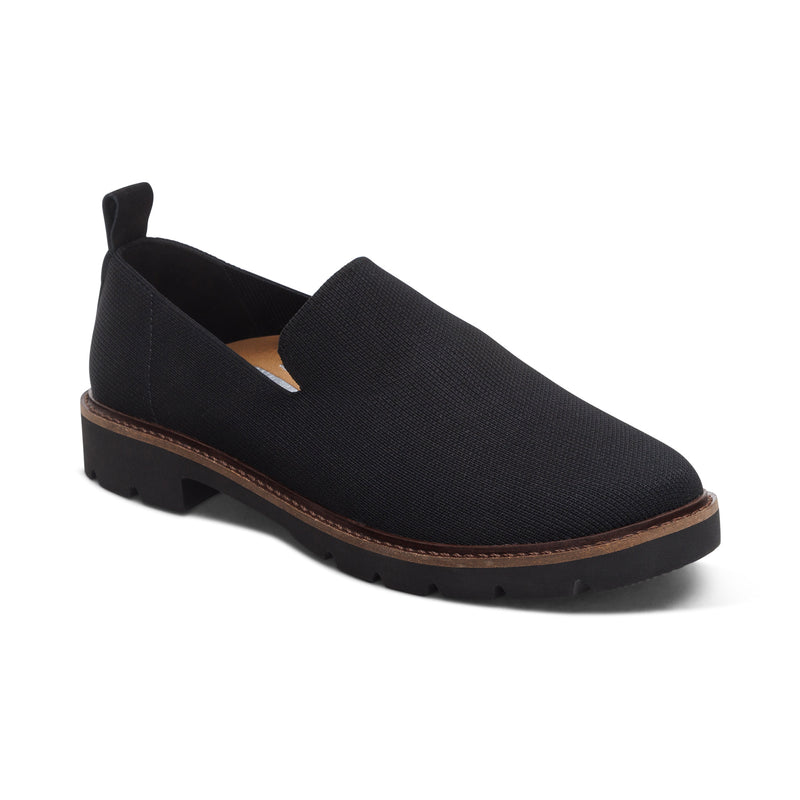 Chloe Slip On Loafer #color_black