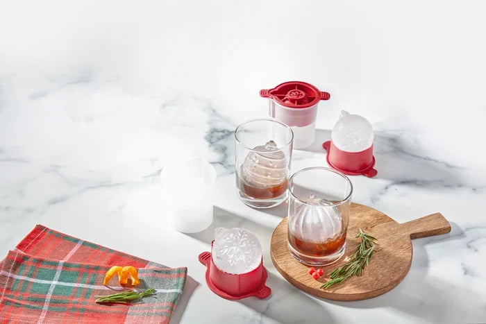 Christmas Ornaments Ice Molds Set of 4
