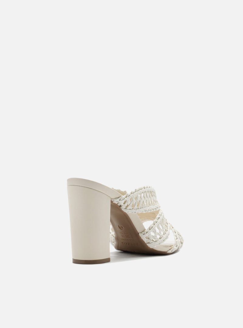 Ciara High Block Fabric Sandal Sandals S/26
