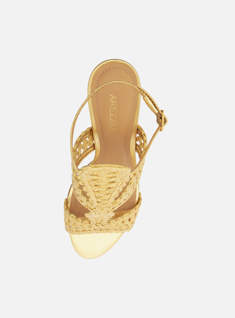 Ciara High Stiletto Embroidery Sandal Sandals S/26