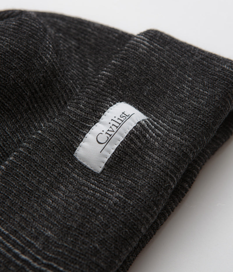 Civilist Schurwolle Beanie in Shadow
