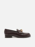 Claudia Leather Loafer Loafers F/25