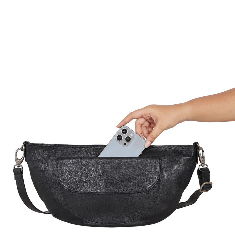 Coco Leather Crossbody