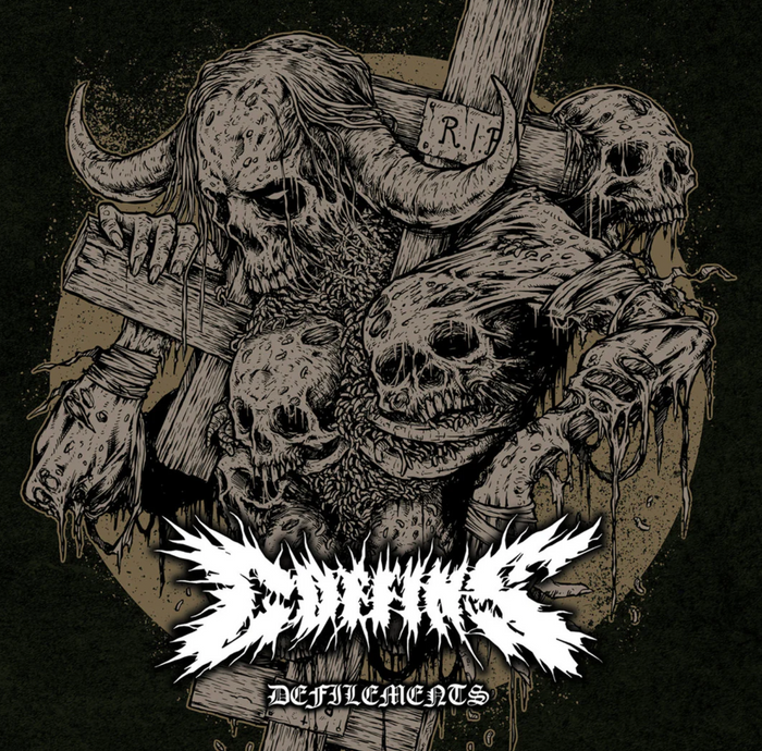 Coffins "Defilements" 2xCD