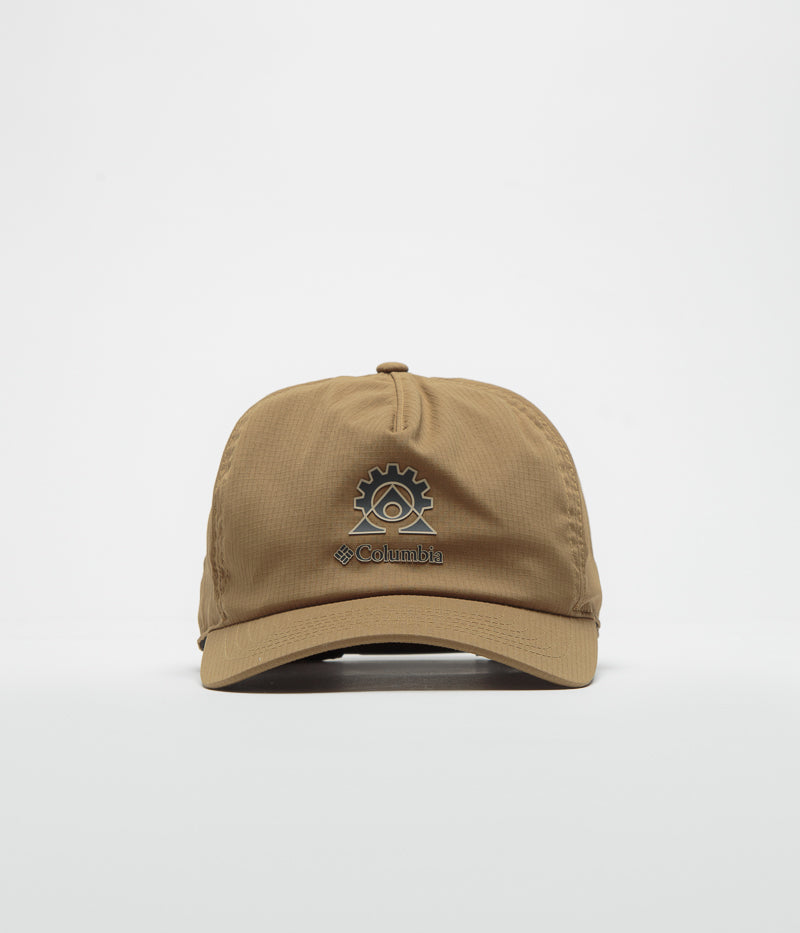 Columbia Alta Crest 3D Stretch Cap in Delta and Landroamer Icon