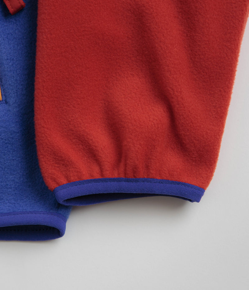 Columbia Backbowl II Full Zip Fleece in Sail Red and Clematis Blue