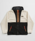 Columbia Backbowl II Remastered Full Zip Hoodie in Chalk and Black