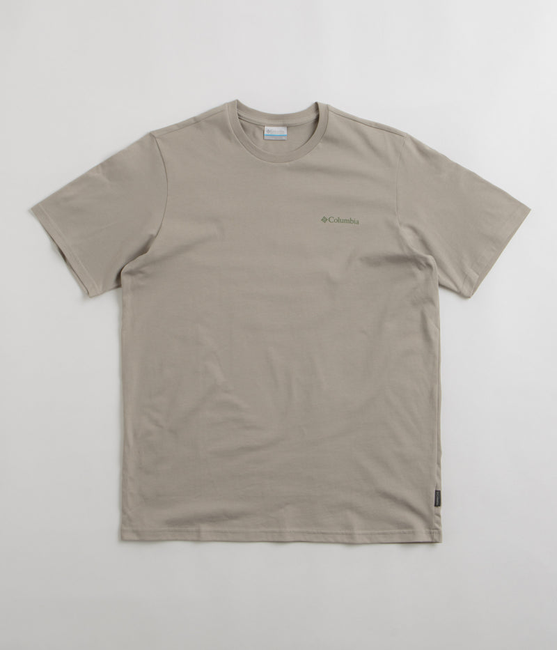 Columbia Explorers Canyon Back T-Shirt in Flint Grey and Epicamp Graphic