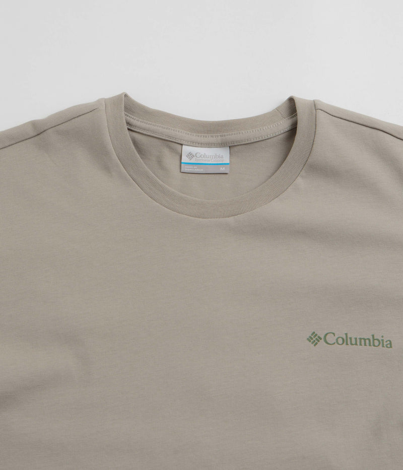 Columbia Explorers Canyon Back T-Shirt in Flint Grey and Epicamp Graphic