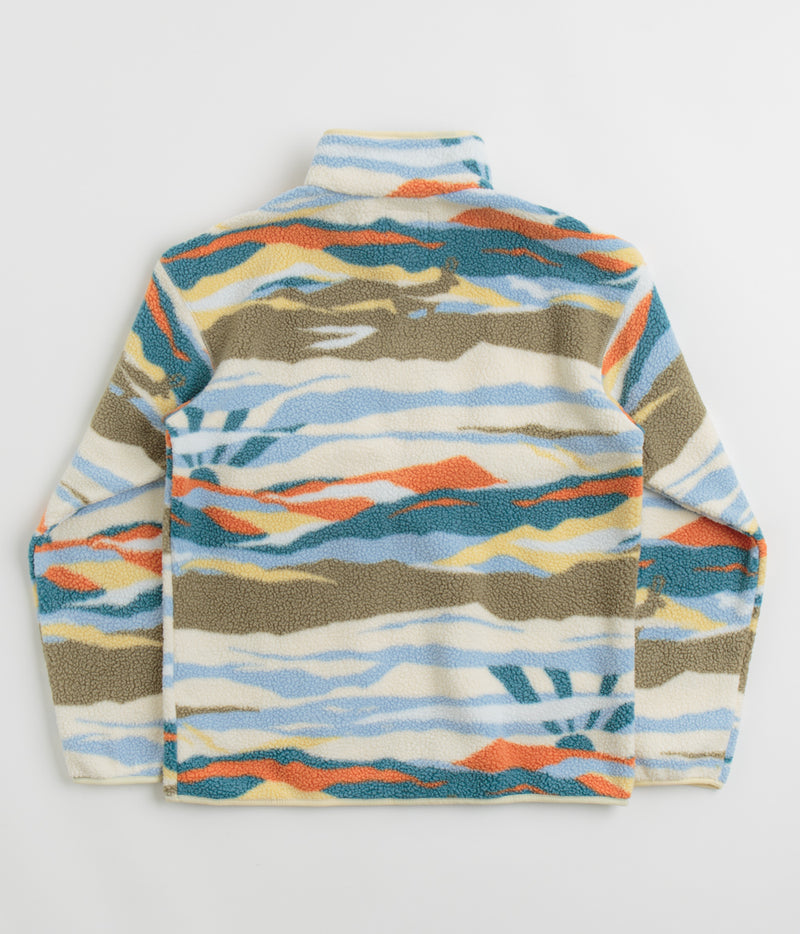 Columbia Helvetia II Printed Half Snap Fleece in Chalk Rogue Valley