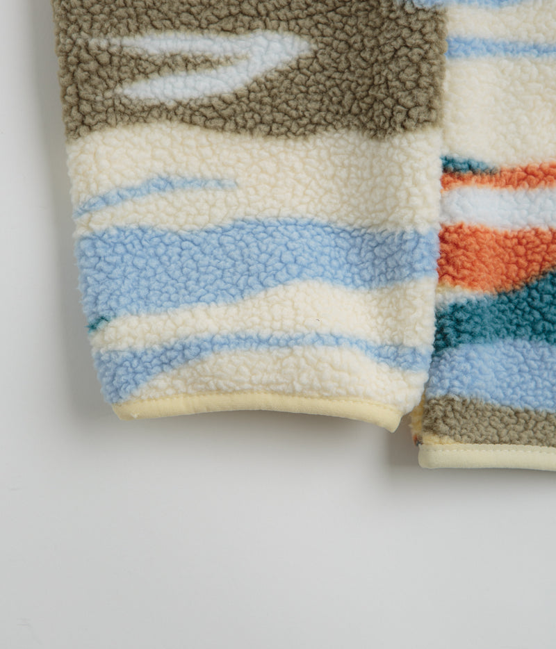 Columbia Helvetia II Printed Half Snap Fleece in Chalk Rogue Valley