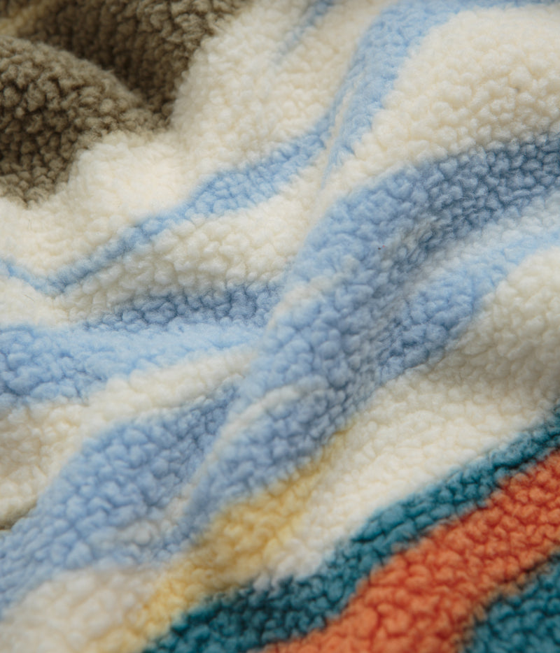 Columbia Helvetia II Printed Half Snap Fleece in Chalk Rogue Valley
