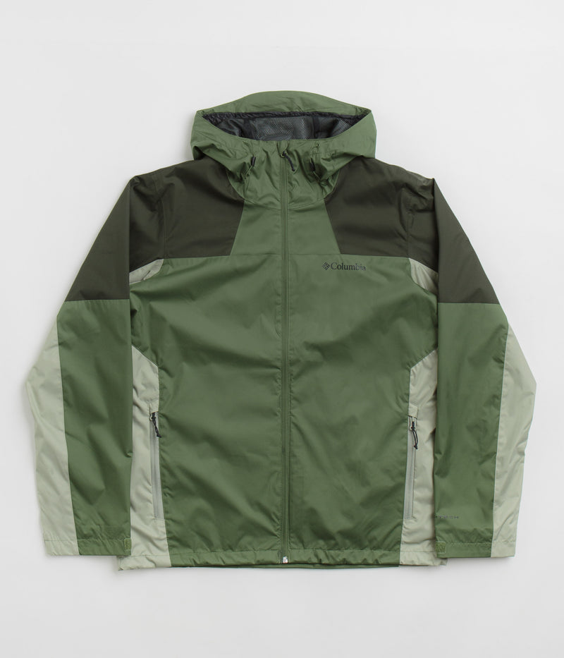 Columbia Inner Limits III Jacket in Canteen and Greenscape / Safari
