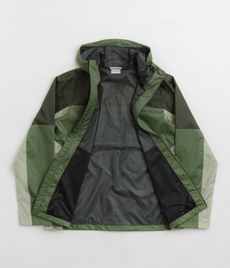 Columbia Inner Limits III Jacket in Canteen and Greenscape / Safari