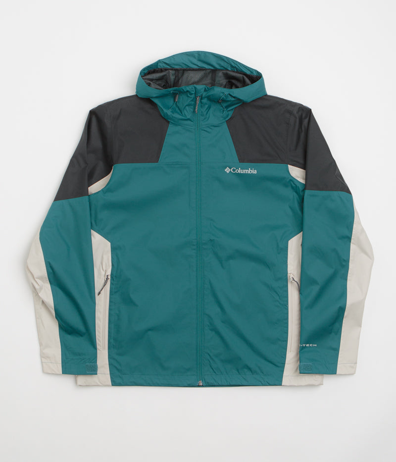 Columbia Inner Limits III Jacket in River Blue and Black / Dark Stone
