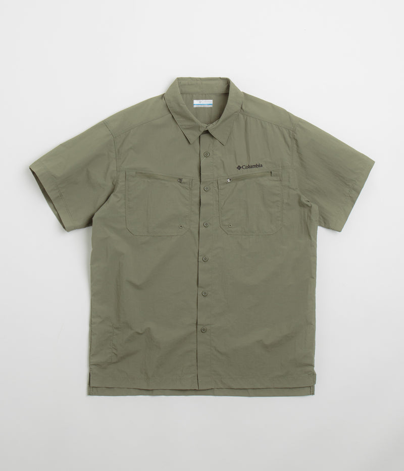 Columbia Mountaindale Short Sleeve Shirt in Stone Green