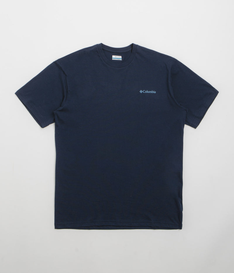 Columbia North Cascades T-Shirt in Collegiate Navy and Pasteled Framed