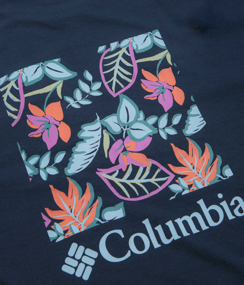 Columbia North Cascades T-Shirt in Collegiate Navy and Pasteled Framed