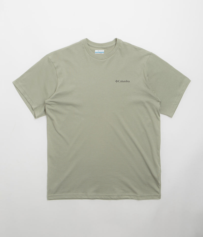 Columbia North Cascades T-Shirt in Safari and Pasteled Framed