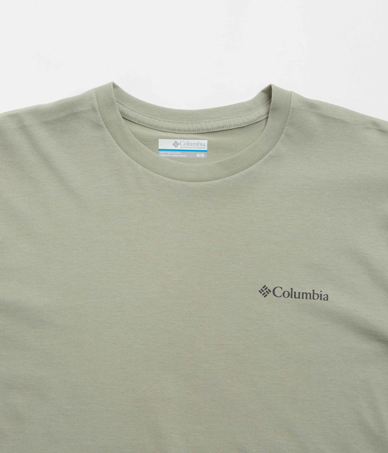 Columbia North Cascades T-Shirt in Safari and Pasteled Framed