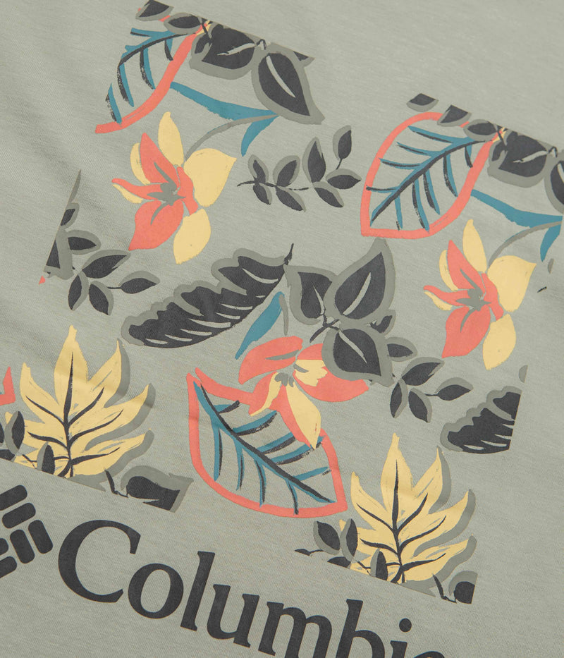 Columbia North Cascades T-Shirt in Safari and Pasteled Framed
