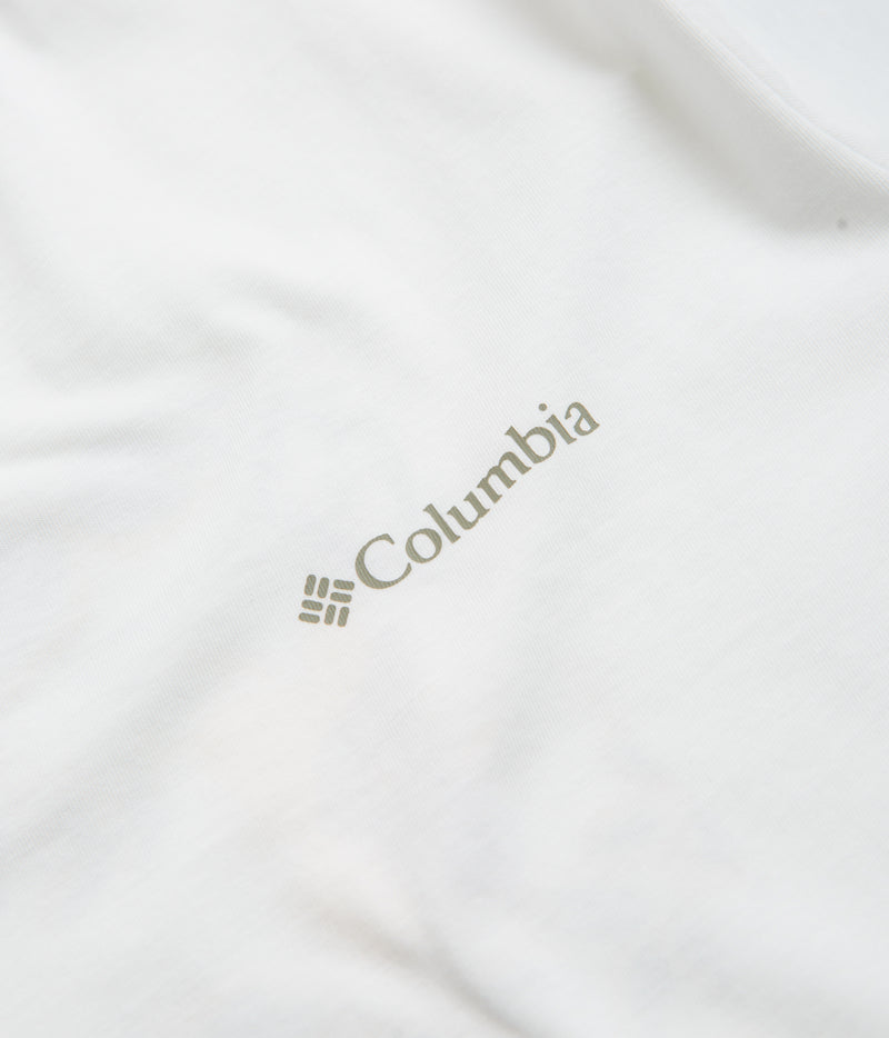 Columbia North Cascades T-Shirt in White and Pasteled Framed