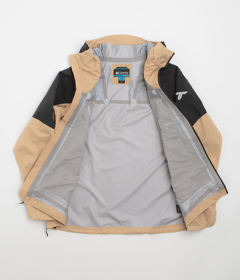 Columbia Northwest Explorer 3L Shell Jacket in Canoe and Black