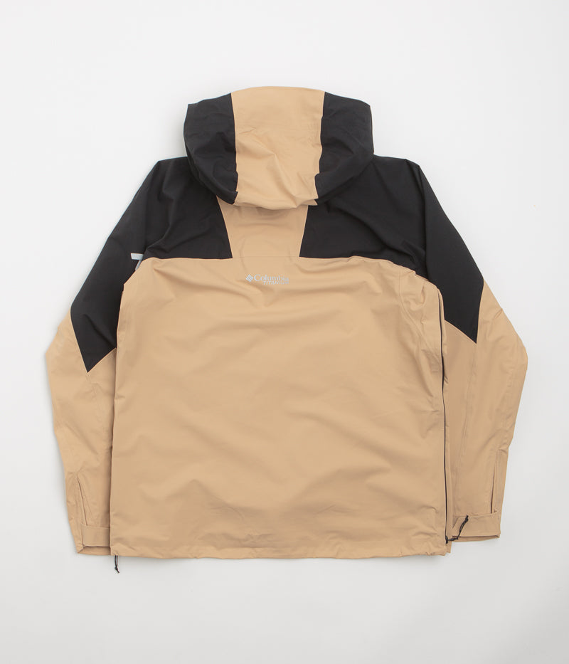 Columbia Northwest Explorer 3L Shell Jacket in Canoe and Black
