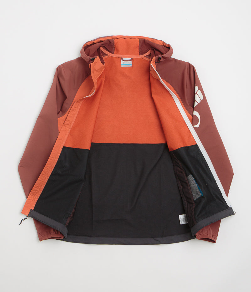 Columbia Panther Creek II Jacket in Black and Tuscan / Spice